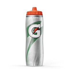 Insulated Squeeze Bottle Silver Product Tile